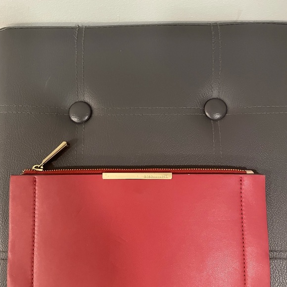 Red clutch / cream clutch - Picture 3 of 6